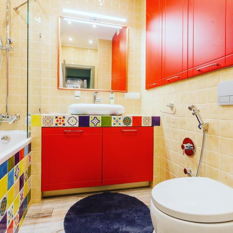 Vip 2 Rooms 75M2 Center Of Obolon Near River Side Kiew Exterior foto